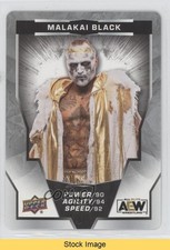 2024 AEW All Elite Wrestling Gaming Cards Level B Malakai Black #46 READ 0w6