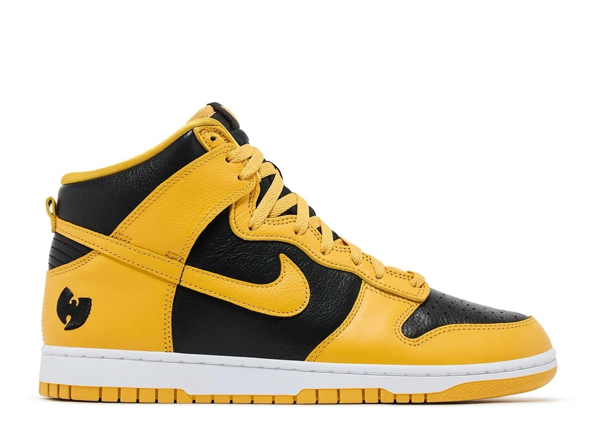 Wu-Tang Clan × Nike Dunk High Retro PRM Nike Wu-Tang x Dunk Retro Premium 2024 High Yellow for Sale