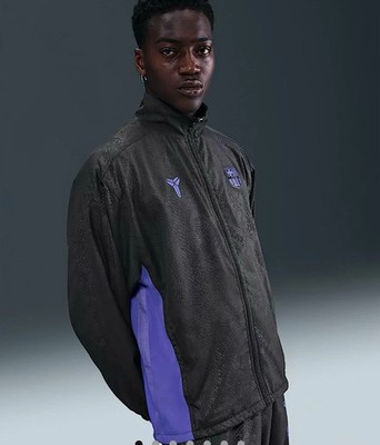 Nike FC Barcelona x Kobe Bryant Away Soccer Track Jacket SZ LARGE