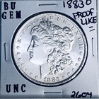 1883 O BU GEM MORGAN SILVER DOLLAR UNC MS+++ U.S. MINT RARE COIN 2604 — photo 1