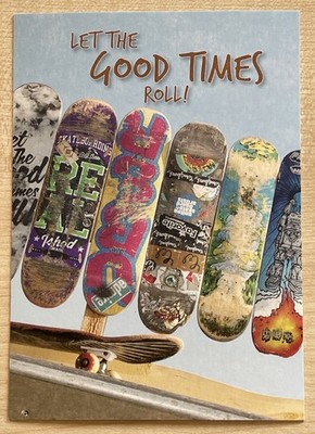 POSTCARD Occasion Card Event Card Love Sports Leisure Let the good times roll