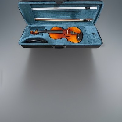 Violin Brand New,Natural Tiger-Grain Violin 3/4 Brand New,Rare , Best price 