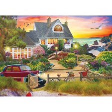 Seaside Hill 750 Piece Jigsaw Puzzle 20 x 27 Inch