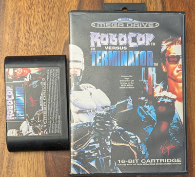 Robocop Vs The Terminator Versus - SEGA Megadrive Mega Drive Spiel - CIB