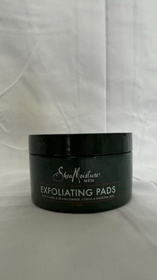 Shea Moisture Men Daily Exfoliating Pads, Witch Hazel W/ 3% Niacinamide, 30 Pads
