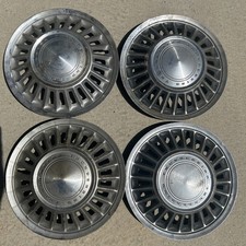 1967 Ford Thunderbird Oem Turbine Wheel Covers Hubcaps Set 4 C7sb-1130-d2