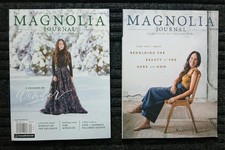 2 Magnolia Journal Magazine #5 2017 & #18 2021 Chip/Joanna Gaines Inspiration