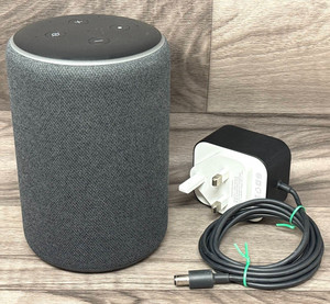 Amazon Echo Plus 2. Generation Smart Lautsprecher mit Alexa Assistent Anthrazit