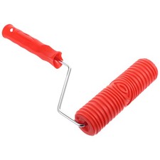 7 Inch Red Empaistic Painting Roller Sleeve Brush For Coating Walls