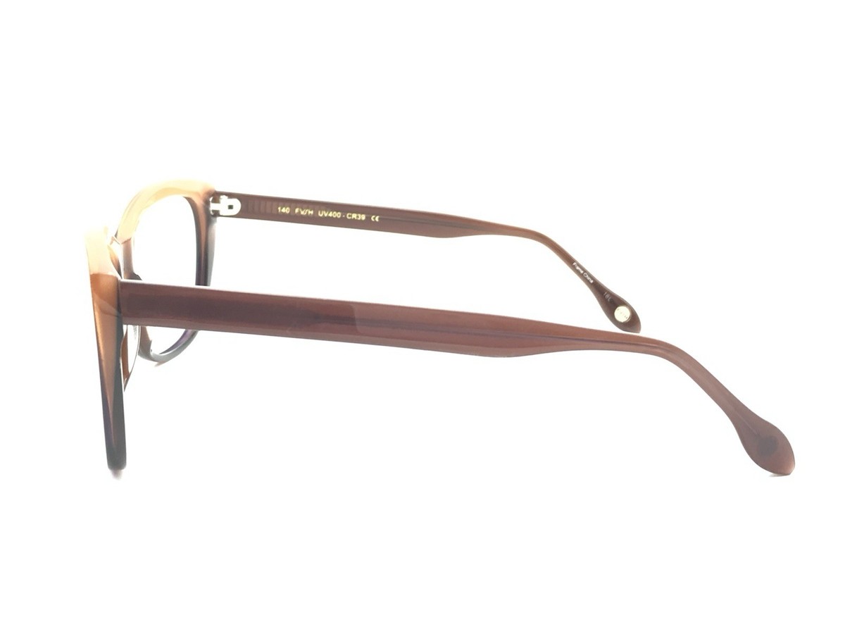 Womens FYSH Brown Frame Cat Eye Sunglasses 2025 255 53/21 140 FYSH 2035 S417 Women main image 2