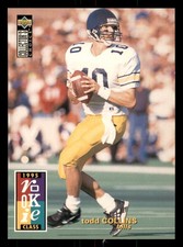 1995 Collector's Choice Todd Collins #24  RCL, RC Buffalo Bills