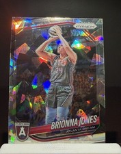 2025 Panini Prizm WNBA Brionna Jones Ice Prizm #107 - Atlanta Dream