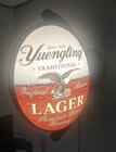 Vintage Yuengling Beer Rotating Bar Light Double Sided Wall Sign