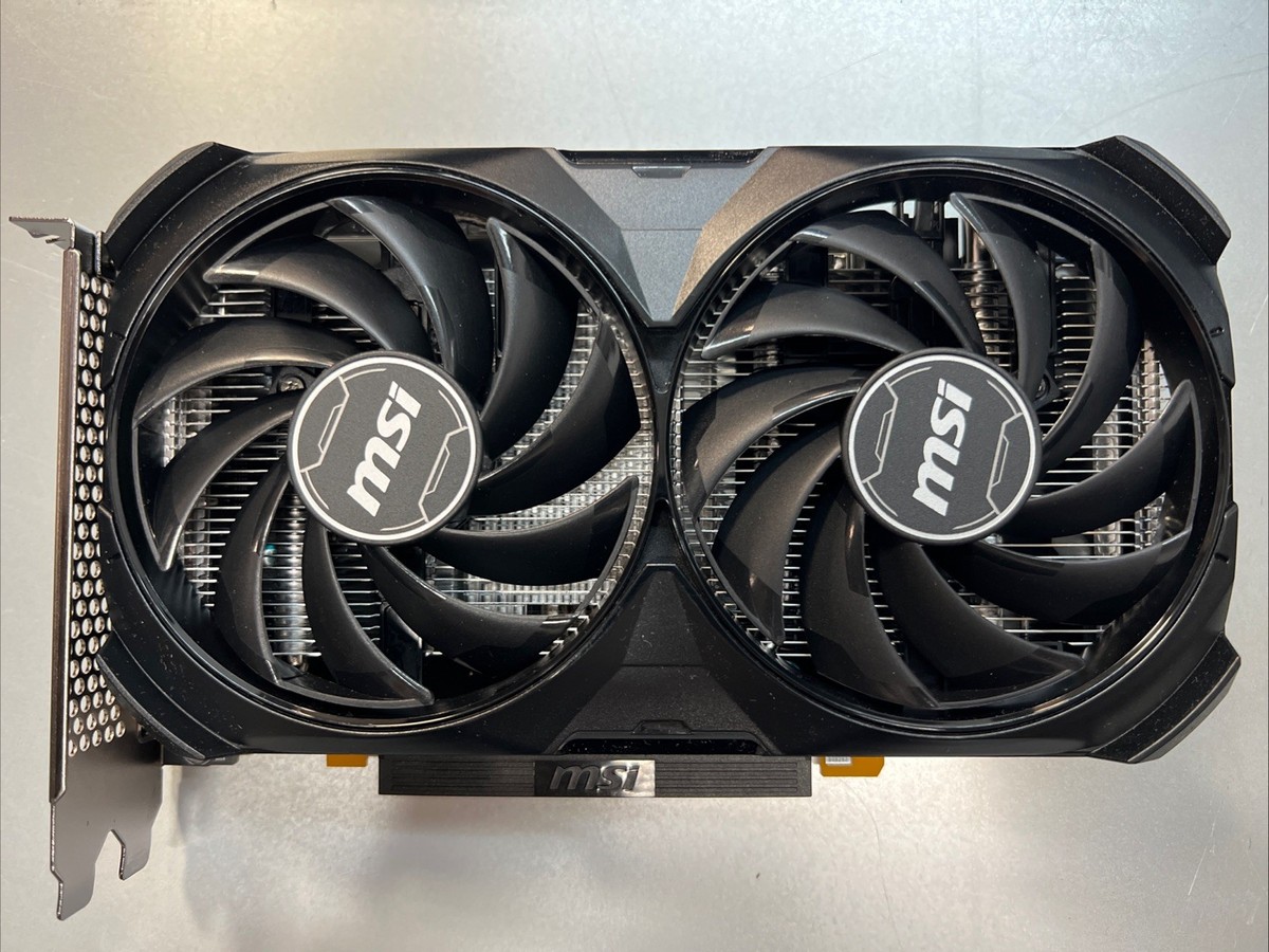 MSI GeForce RTX 4060 VENTUS 2X BLACK 8G〜 MSI GeForce RTX 4060 VENTUS 2X BLACK 8G OC Graphics Board