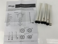 Lot of 6 - Ventev TerraWave 2.4/5 GHz 2/3 dBi Rubber Duck W-Fi Omni Antenna
