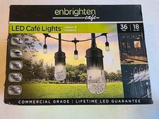 Enbrighten Cafe 18 Bulb 36 Ft. Outdoor/indoor...