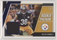 2018 Panini Donruss Rookie Phenom Jerseys Blue Jaylen Samuels #34 2d7