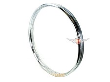 Chrome Rim 1.20 x 19 inch 36 Hole 6.5mm for Puch MS, VS, VZ, MV, M, Miele K 5...