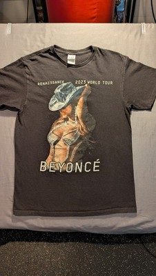 Beyoncé Renaissance 2023 World Tour T-Shirt Official Merch Black Cowboy. Beyonce