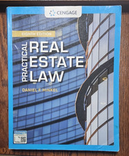 Practical Real Estate Law Paperback Daniel F....