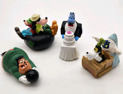 Disney Goofy Pluto Genie Bruno McDonald's Burger King Lot of 4 