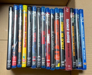 BLU RAY & 4K UHD LOT boutique label OUT OF PRINT several SEALED horror cult