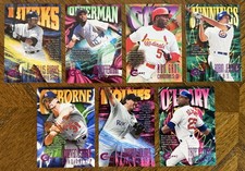 (7) 1997 SKYBOX CIRCA BASEBALL SSP /150 ELLIS BURKS, RON GANT,OFFERMAN READ DESC