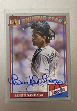 2021 Topps Archives - 1991 Bazooka Autographs Benito Santiago #91BZA-BS /99