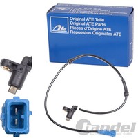 ATE ABS-SENSOR Raddrehzahl Geber FÜHler Vorne Passend FüR Peugeot 206