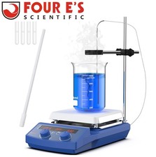  ﻿ Lab Magnetic Stirrer Hot Plate w/ Stir Bar Lab Heating Plate 7Inch Lab Mixer