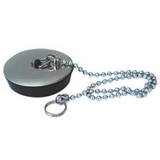 Tappo In Gomma Per Lavello Misura Grande - Diam. 52 Mm.