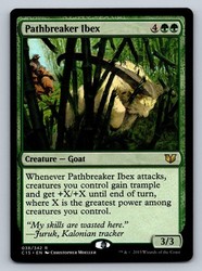 Pathbreaker Ibex #38 Commander 2015 Rare MTG