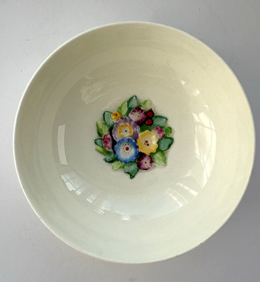 Vintage Plant Tuscan China Floral Bowl from England ~ Beautiful