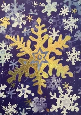 Marcel Schurman- Christmas / Holiday- Snowflake- Foil