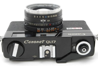 Read! Canon Canonet QL17 GIII Black 35mm Film Camera From JAPAN