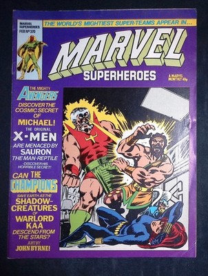 Marvel Superheroes #370 Bronze Age Marvel UK VF-