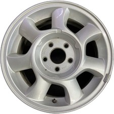 Left Ford Thunderbird Silver Oem Wheel 15 1993-1997 Factory Original Rim 3743 Left Ford Thunderbird Silver Oem Wheel 15 1993-1997 Factory Original Rim 3743