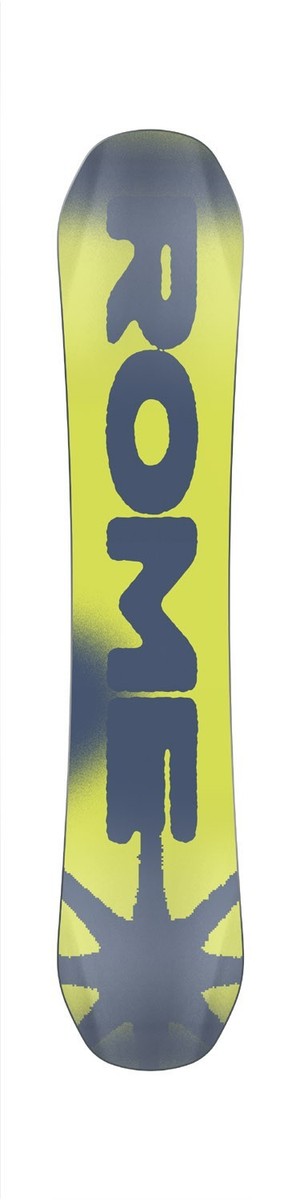 Rome Slapstick Youth Snowboard 135 cm True Twin With Rome Bindings