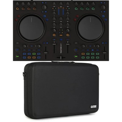 Native Instruments Traktor Kontrol MX2 DJ Controller with Case