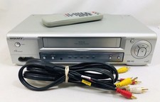 Magnavox MVR430MG21 4-Head VHS VCR HQ Video Cassette Recorder Tested W/ Remote