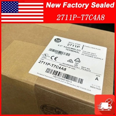 New in Stock with Box AB 2711P-T7C4A8 /A PanelView Plus FREE Shipping 1PCS