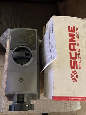 Scame SCM460MI5W 60 AMP PIN & SLEEVE MECHANICAL INTERLOCK 3 PHASE 600V 3 POLE 4W