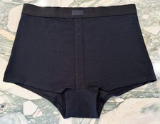 NEW Victoria Secret PINK High Waist Shortie Boyshort - Black - XL