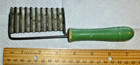 Vintage Utensils Wood Handle Crinkle Cut / Chopper Great 40’s -50’s Patina — photo 3