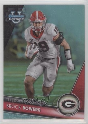 2023 Bowman U Chrome Aqua Refractor 169/299 Brock Bowers #50 02ti