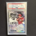 2018 Topps Chrome Mike Trout Superstar Sensations #SS-6 Angels PSA 10 Angels MVP
