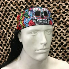 NEW KM Paintball Headwrap - Sugar Skull