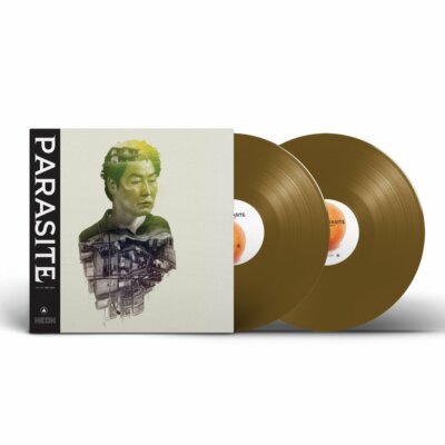 Jung Jae Il Parasite Soundtrack OSCAR GOLD VINYL LP w OBI score Bong Joon Ho NEW