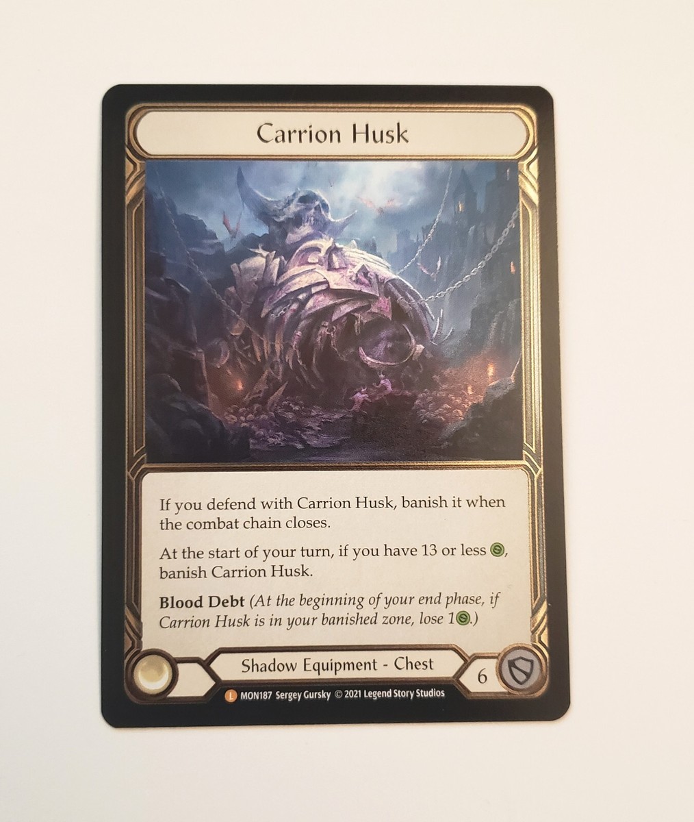 Husk Carrion - Flesh Monarch and Blood Cold | Foil Edition TCG