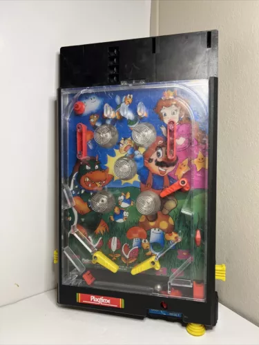 Vintage Nintendo Super Mario Table Top Pinball Playtime Game NOT WORKING PARTS